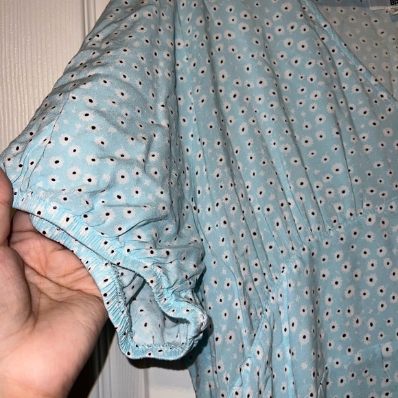 BP. Daisy V-neck Blue Baby Doll Dress Size 3XL EUC - Picture 4 of 6